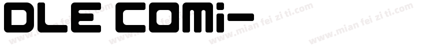 DLE Comi字体转换